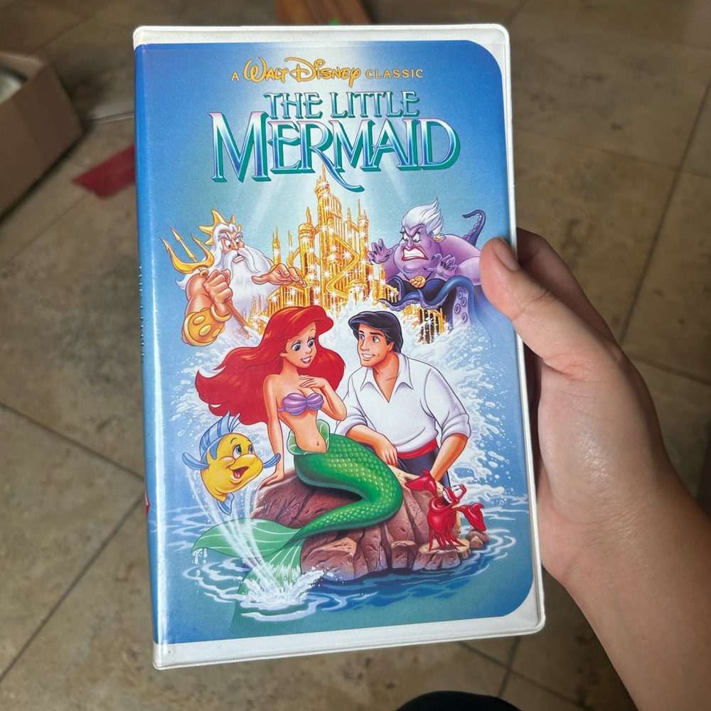 Walt Disney “The Little Mermaid” VHS
